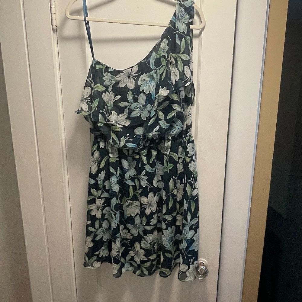 Eliza J One Shoulder Dress